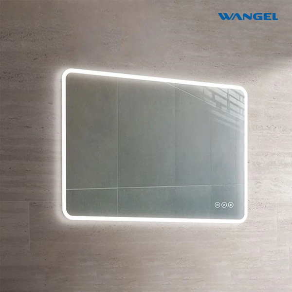 Elegant Modern Style Design High Quality Touch Sensor Light Colour Adjust LED Smart Mirror - 图片 5