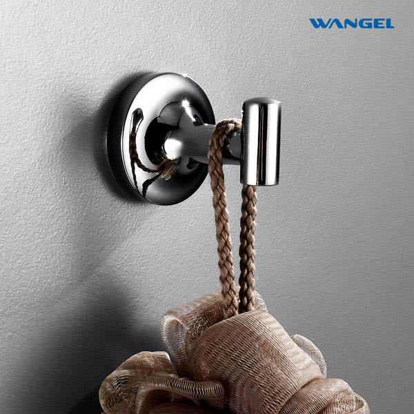 Bathroom Towel Hook Wall Organisation Zinc Alloy Metal Coat Robe Hooks - 图片 5