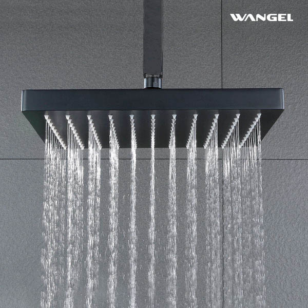Luxury Hign Quality Elegant Modern Style Design SUS304 Stainless Steel Optional Size Square 25mm Shower Head - 图片 7