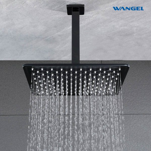 Luxury High Quality Elegant Modern Style Design Optional Size Customized Color Square Patterned Shower Head - 图片 7