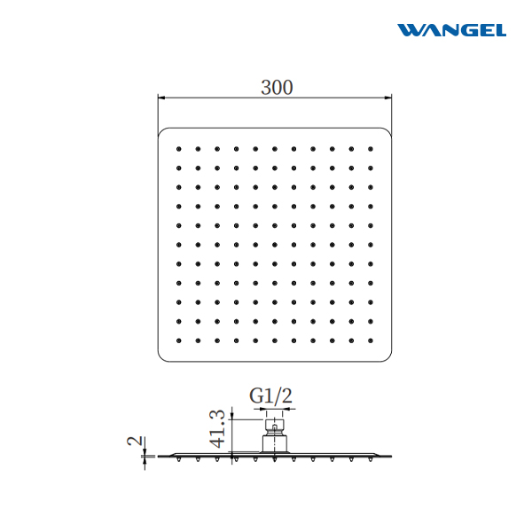 Luxury High Quality Elegant Modern Style Design Optional Size Customized Color Ultra Thin Square Top Spray - 图片 7