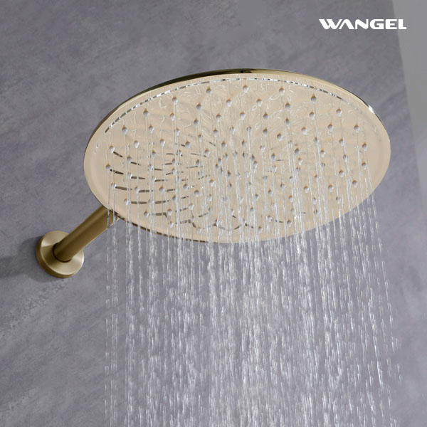 Luxury High Quality Elegant Modern Style Design Optional Size Customized Color Circular Patterned Shower Head - 图片 7