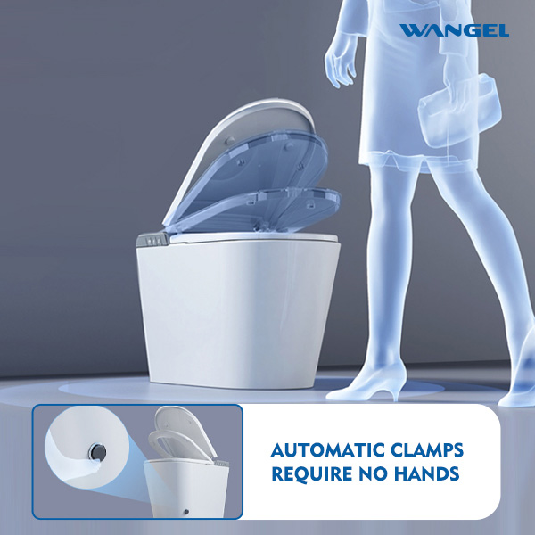 Smart Toilet, One Piece Bidet Toilet for Bathrooms - 图片 8