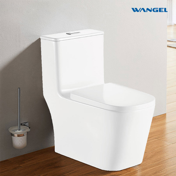 Bathroom Floor Mounted Ceramic Siphonic Water Closet Toilets Modern One Piece Toilet - 图片 5