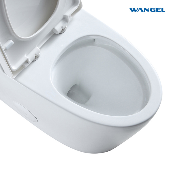 Modern Ceramic One-Piece Dual-Flush Toilet 300 mm Siphonic S-Trap Sanitary Ware for Home Bathroom WC - 图片 6