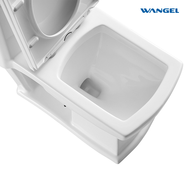 White Color One Piece Sanitary Ware Bathroom Water Closet One Piece Ceramic Wc Toilet Set S-trap Toilet Bowl - 图片 6