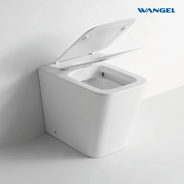 New Design Wc Sanitary Ware Floor Mounted Water Closet Toilet Bowl Bathroom Ceramic Commode - 图片 5