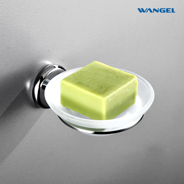 Wall Mounted Soap Dish with Brass Finish chrome Handmade Shinny Polished Soap Holder for Bathroom Shower Use - 图片 5