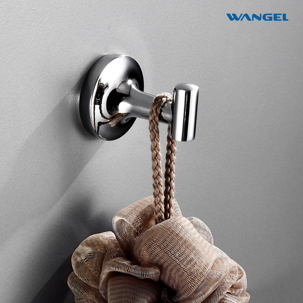Bathroom Towel Hook Wall Organisation Zinc Alloy Metal Coat Robe Hooks - 图片 6