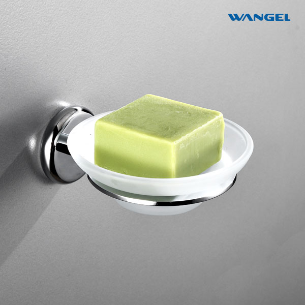 Wall Mounted Soap Dish with Brass Finish chrome Handmade Shinny Polished Soap Holder for Bathroom Shower Use - 图片 6