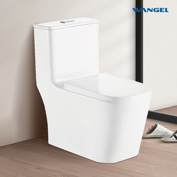 Bathroom Floor Mounted Ceramic Siphonic Water Closet Toilets Modern One Piece Toilet - 图片 6