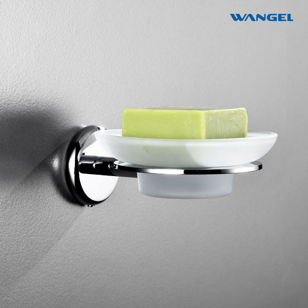 Wall Mounted Soap Dish with Brass Finish chrome Handmade Shinny Polished Soap Holder for Bathroom Shower Use - 图片 7