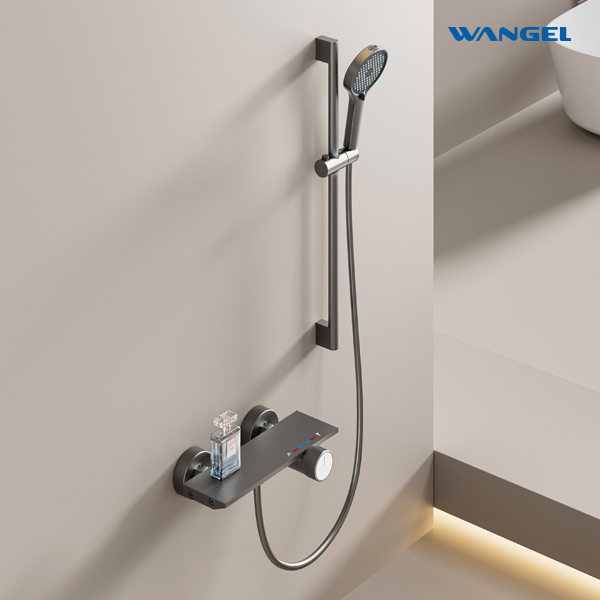 High Quality Modern Style Design Multi Gear Spray Mode Space Aluminum High Temperature Corrosion Rust Resistant Shower Set - 图片 12