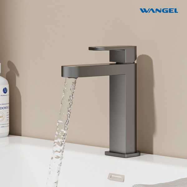 High Quality Modern Style Design Rotatable Handle Hot And Cold Space Aluminum Countertop-Mounted Installation Basin Faucet - 图片 15