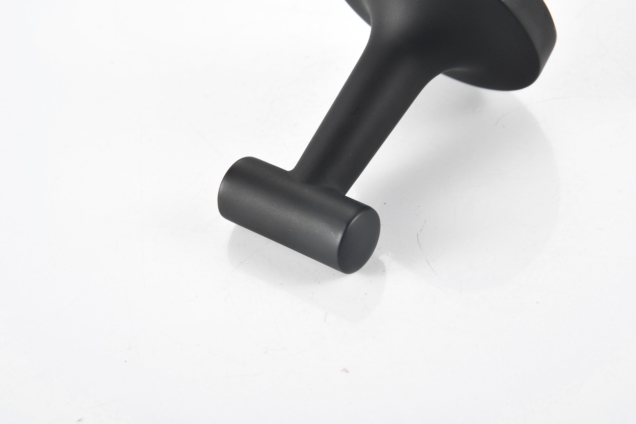 Wall Mounted Matte Black Robe Hook Single Hook Wall Hanger - 图片 11