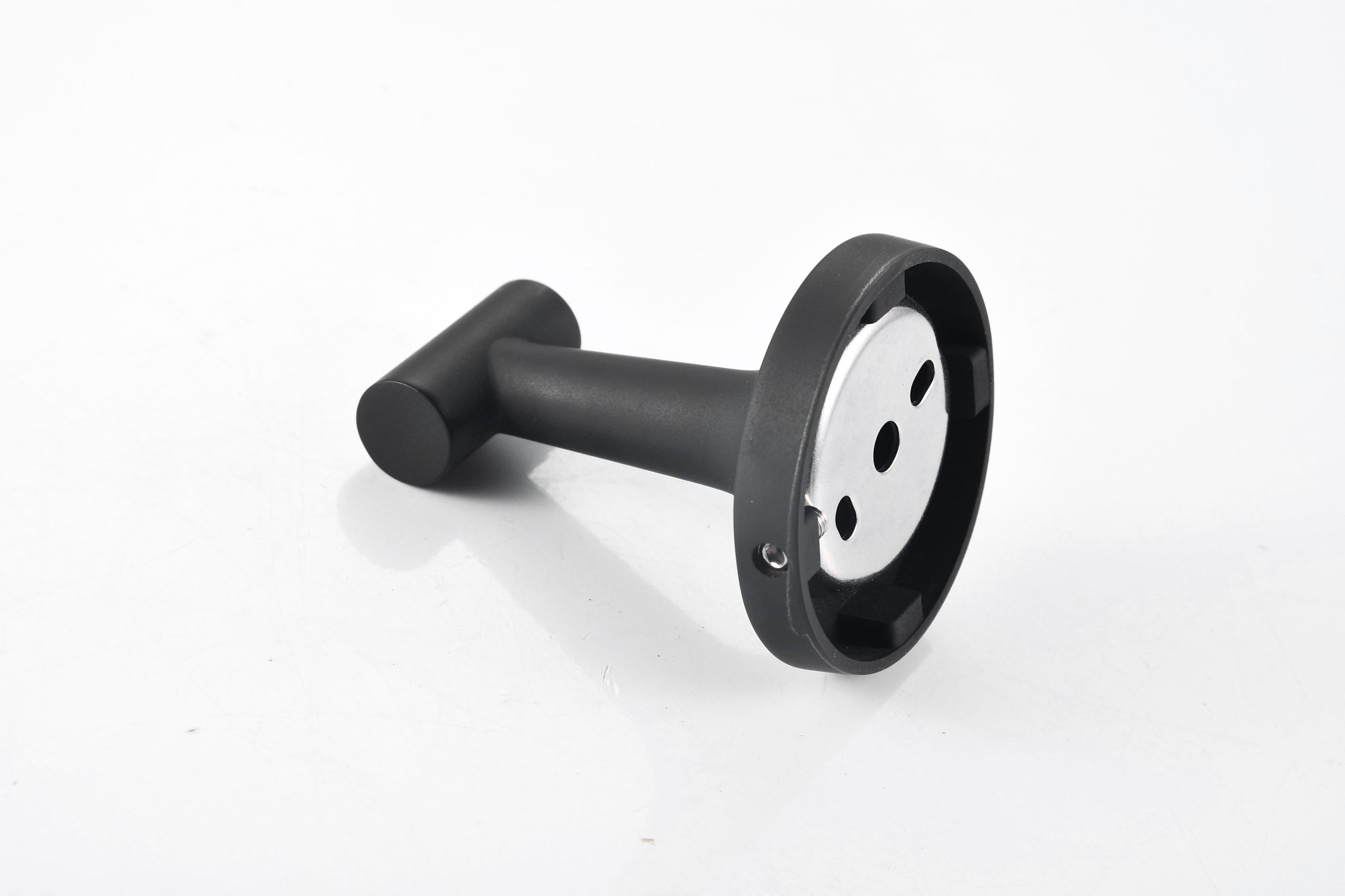 Wall Mounted Matte Black Robe Hook Single Hook Wall Hanger - 图片 13