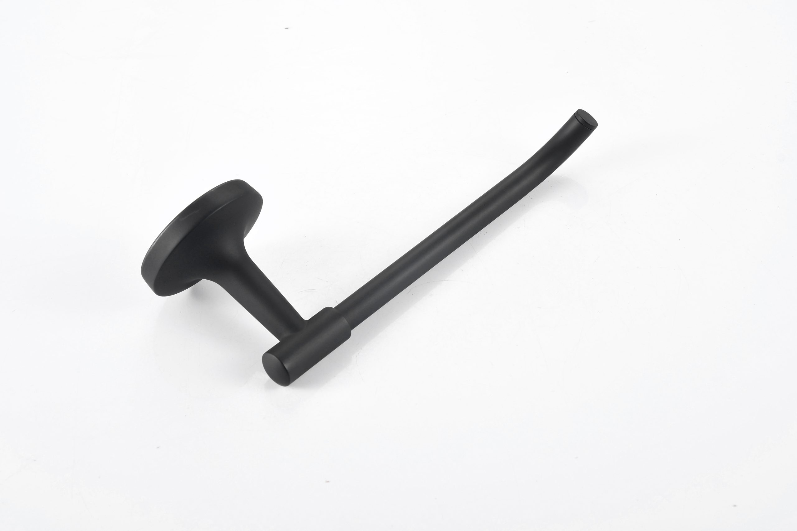 Wall Mount Matte Black Toilet Paper Holder Tissue Paper Dispenser - 图片 8
