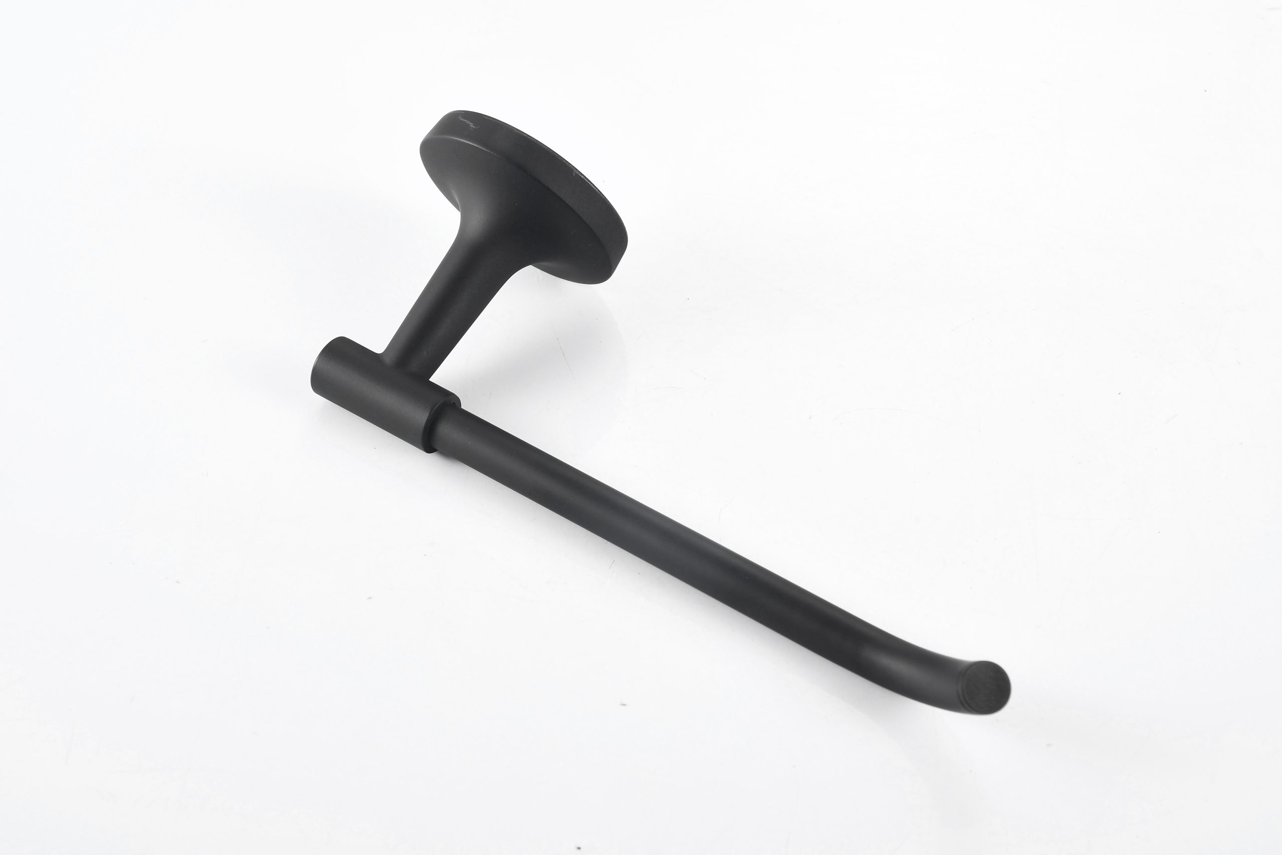 Wall Mount Matte Black Toilet Paper Holder Tissue Paper Dispenser - 图片 10