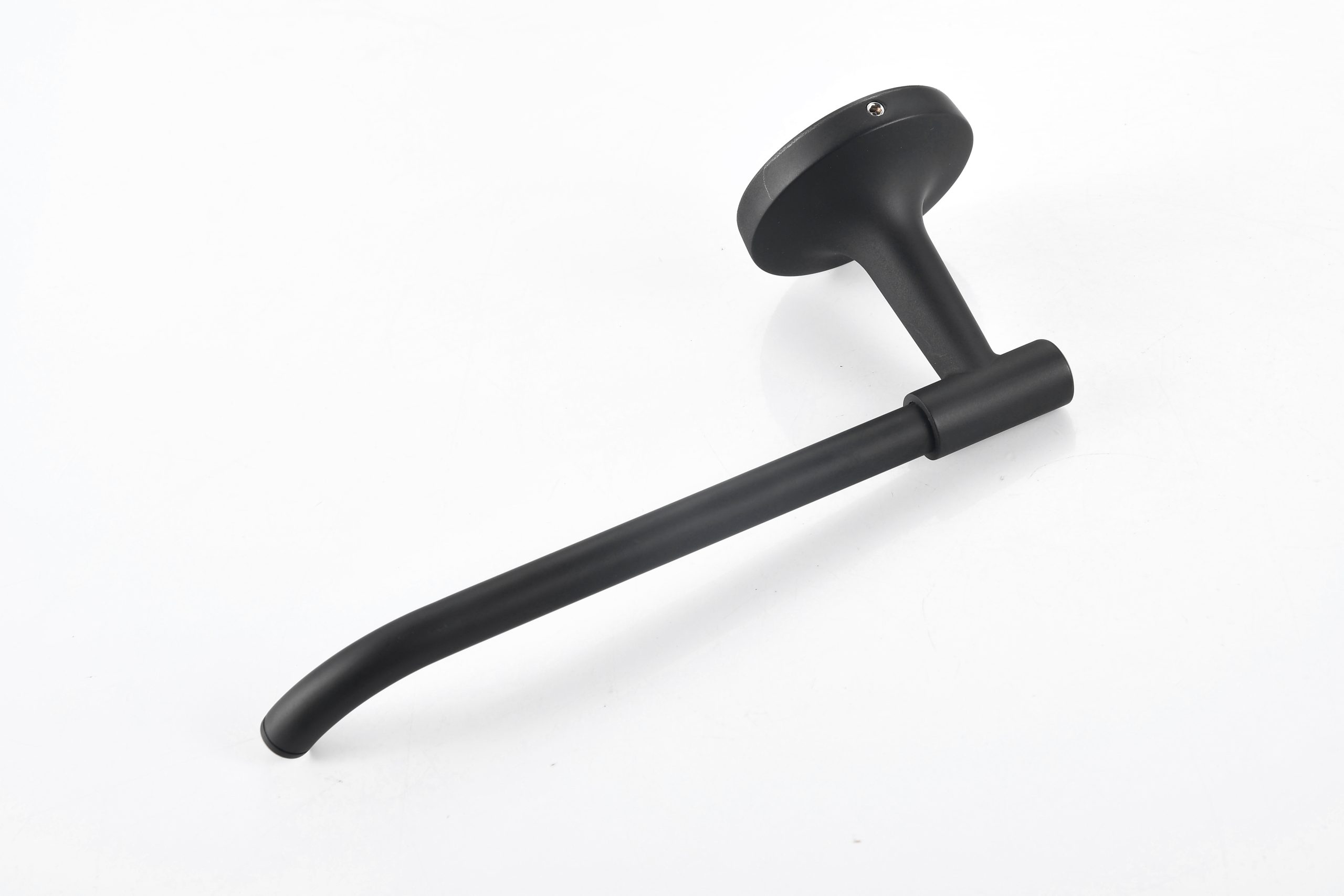 Wall Mount Matte Black Toilet Paper Holder Tissue Paper Dispenser - 图片 12