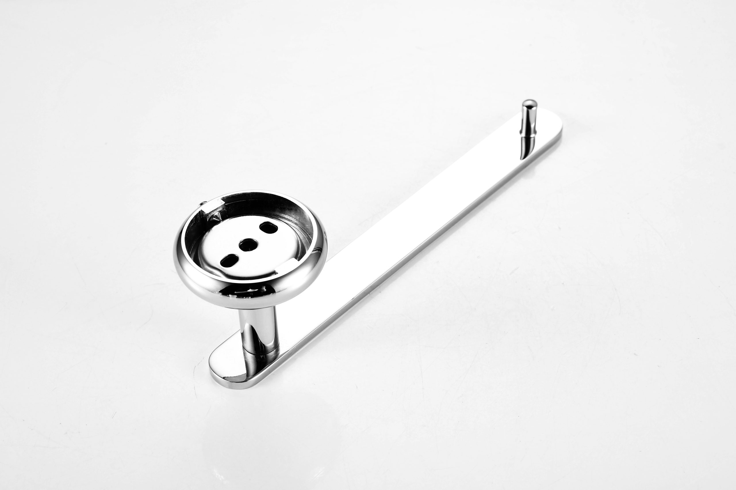 Wall-mounted Toilet Paper Holder Chrome Brass Toilet Tissue Roll Holder - 图片 10