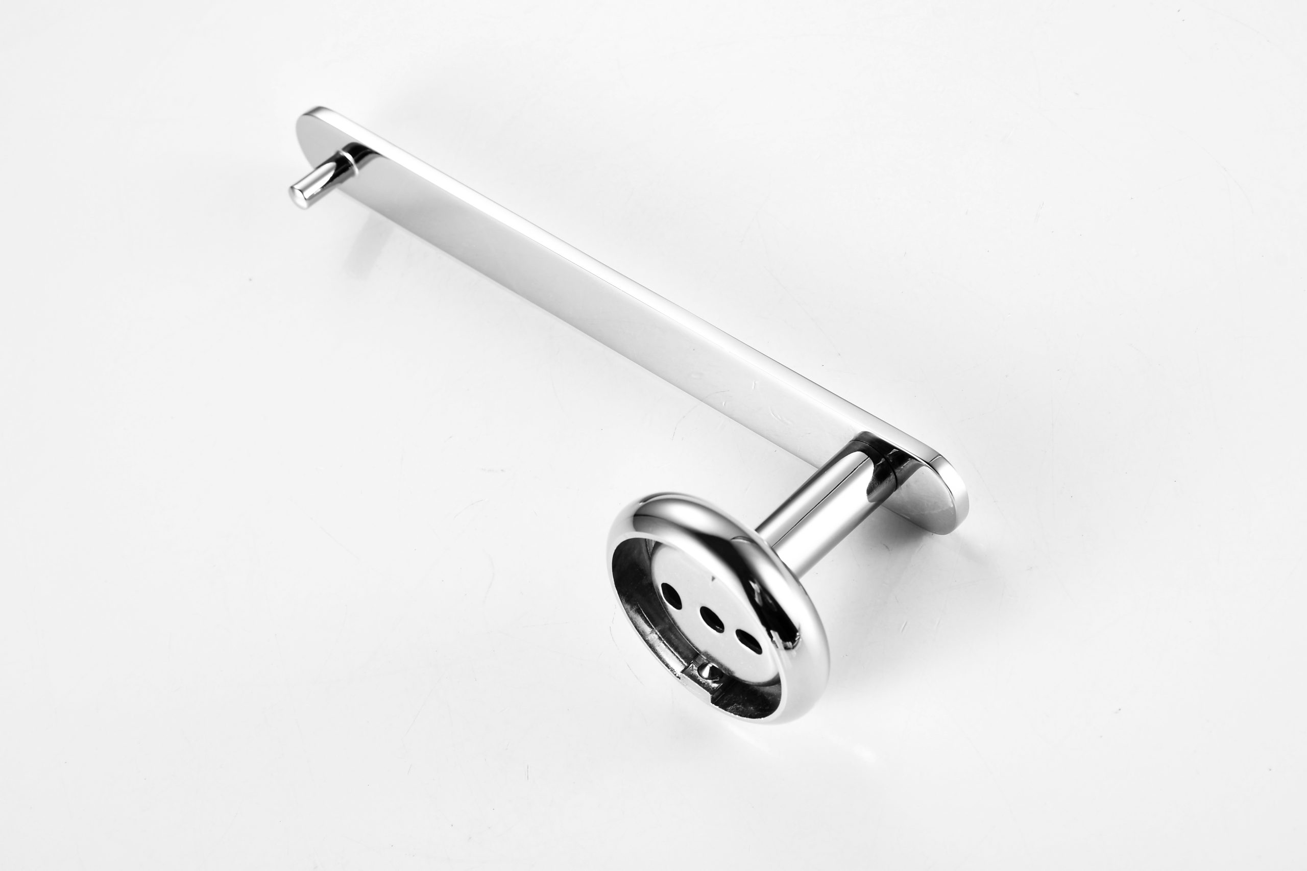 Wall-mounted Toilet Paper Holder Chrome Brass Toilet Tissue Roll Holder - 图片 11