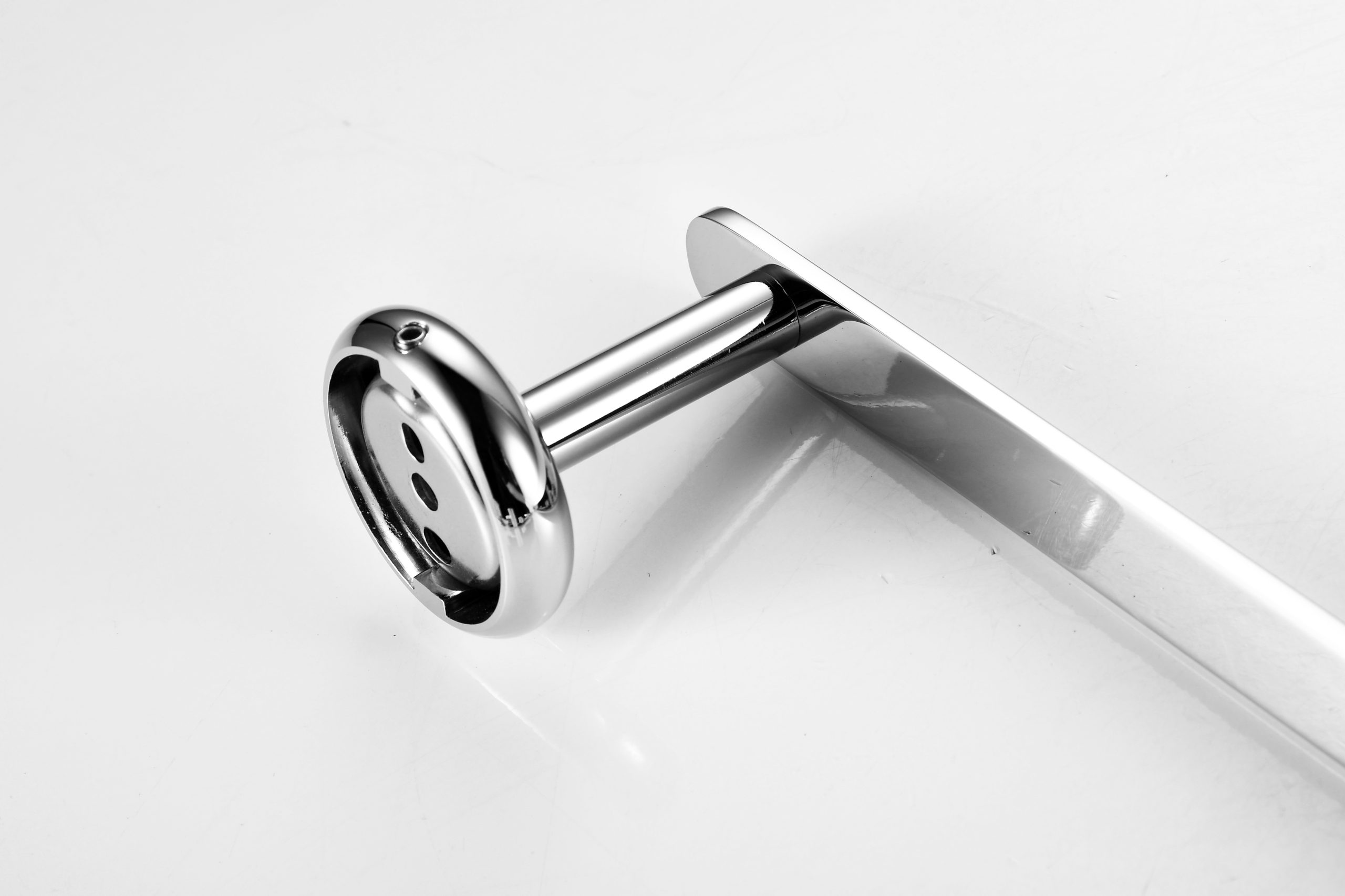 Bathroom Accessories Brass Towel Rack Toilet Wall Mounted Storage Holders chrome Single Towel Bar - 图片 12
