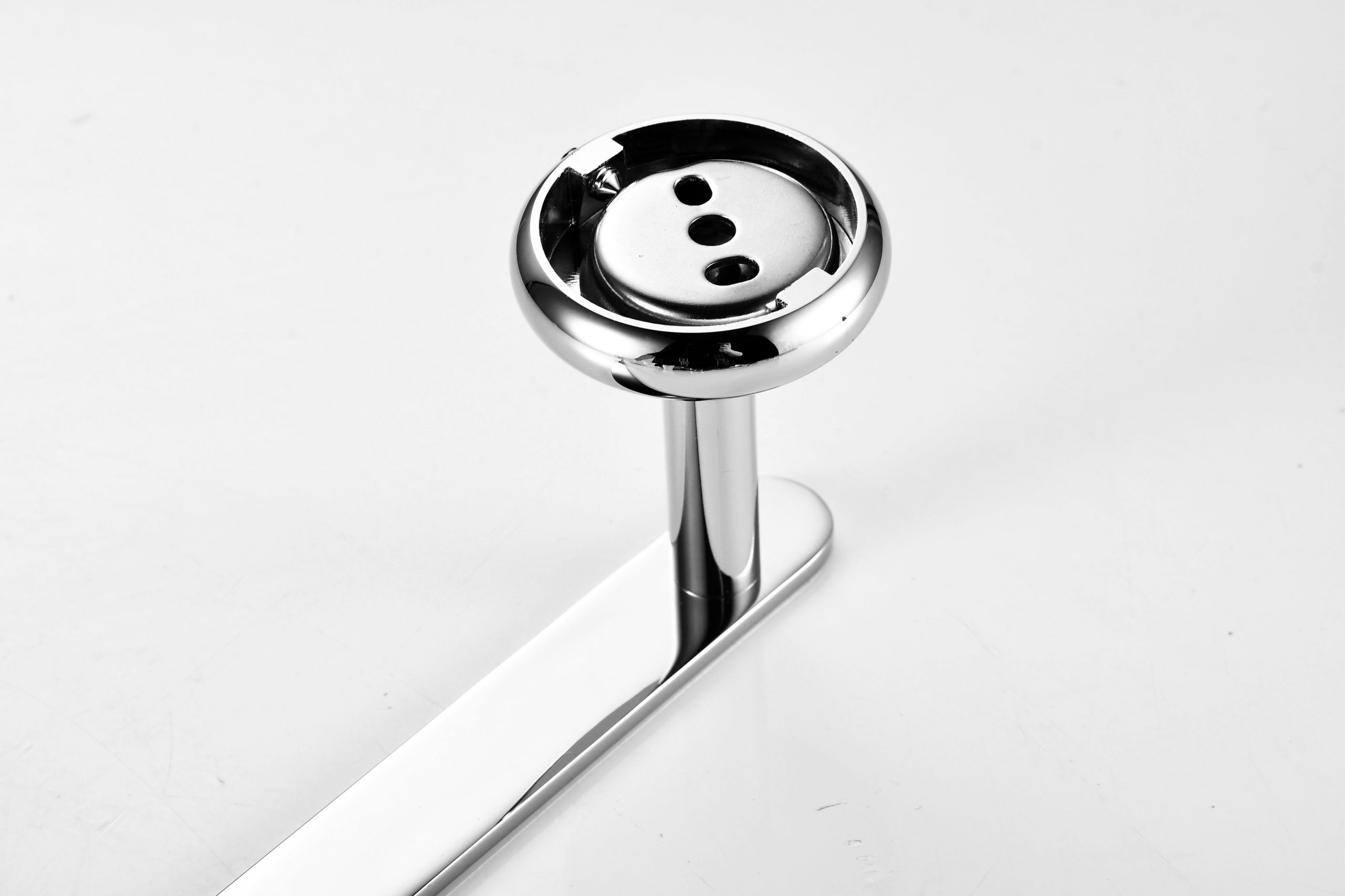 Bathroom Accessories Brass Towel Rack Toilet Wall Mounted Storage Holders chrome Single Towel Bar - 图片 16