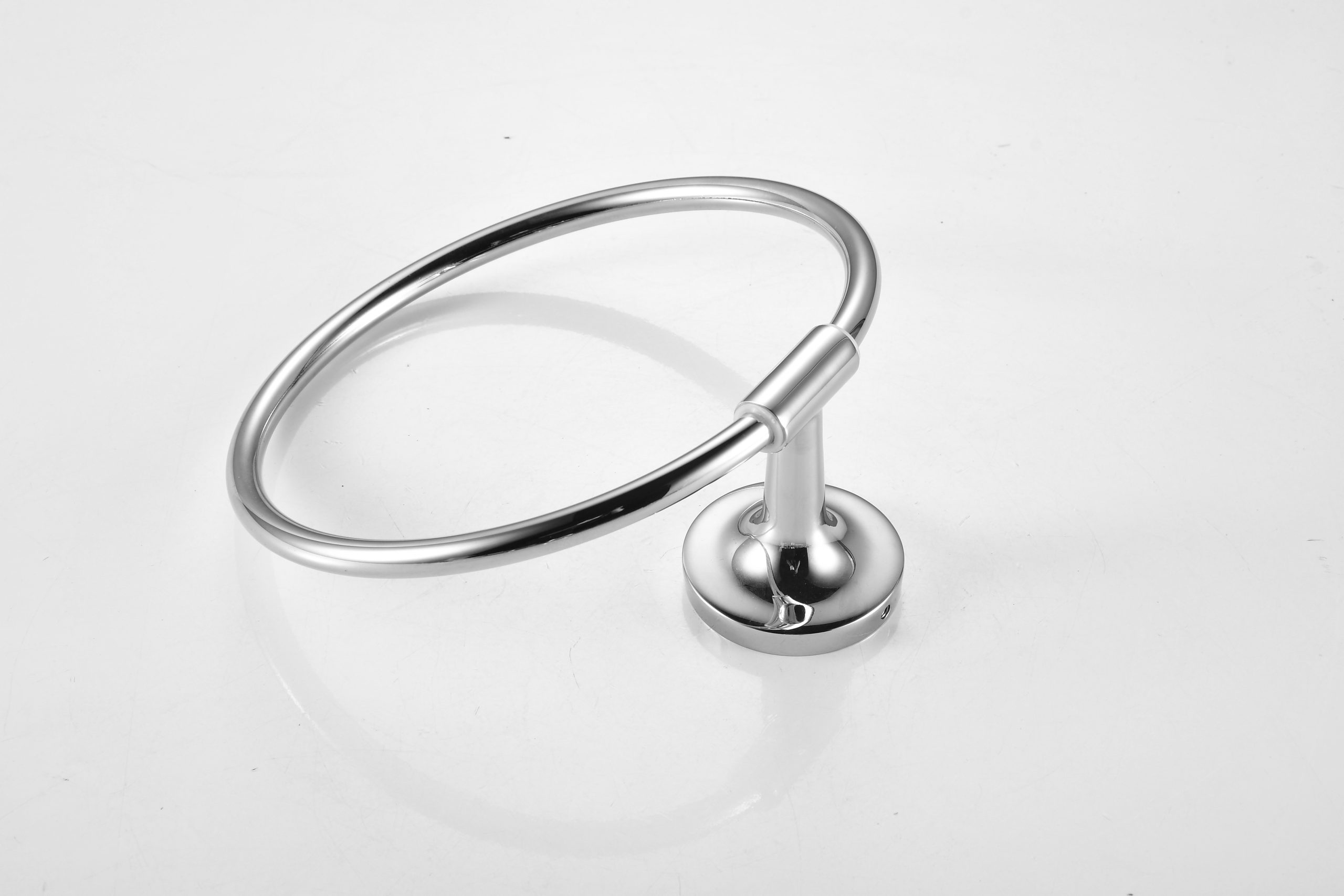 Customize Hand Towel Holder for Bathroom Wall Mount Hardware Round Ring Holder - 图片 10
