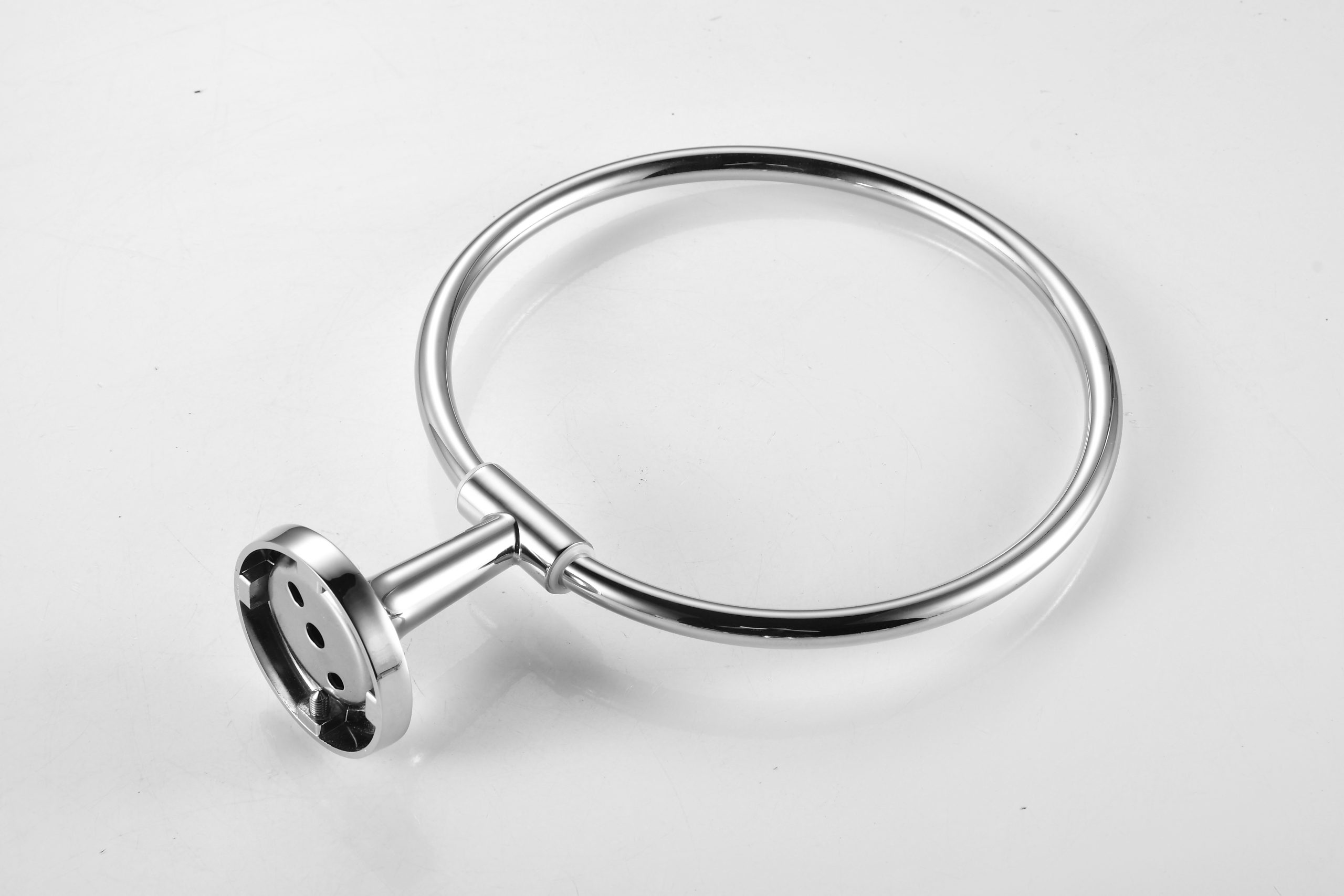 Customize Hand Towel Holder for Bathroom Wall Mount Hardware Round Ring Holder - 图片 12