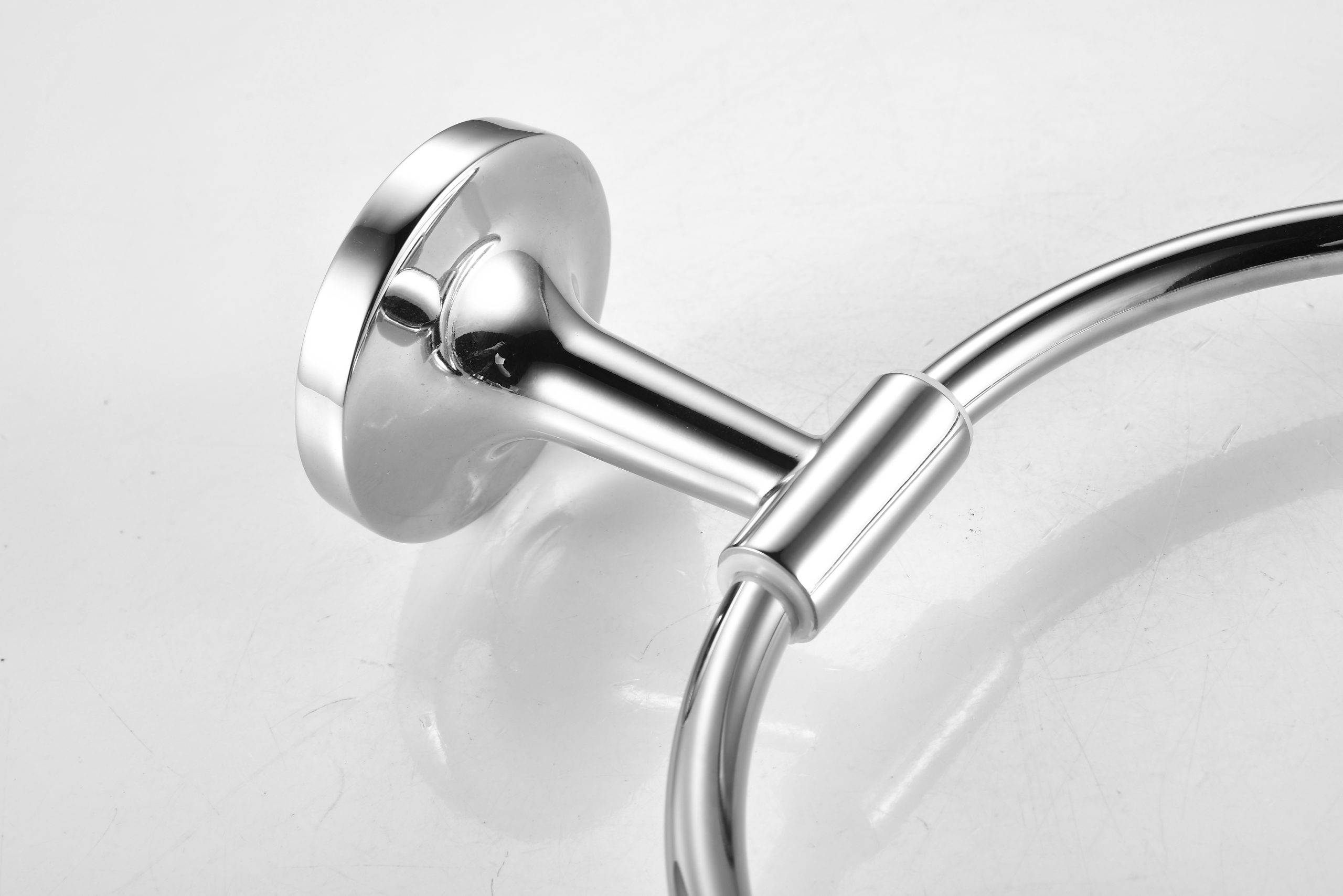 Customize Hand Towel Holder for Bathroom Wall Mount Hardware Round Ring Holder - 图片 14