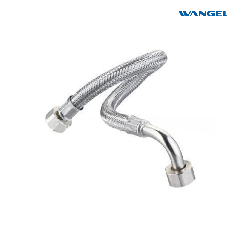 Durable High Quality Flexible Metal Stainless Steel FC-elbow series F1/2*FC1/2 Braided Hose