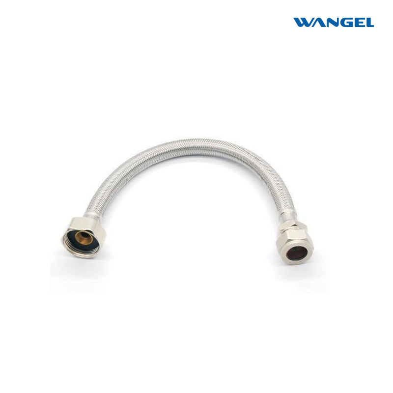 High Quality Flexible Metal Stainless Steel UK-UK special series F1/2*Easy Connector Braided Hose