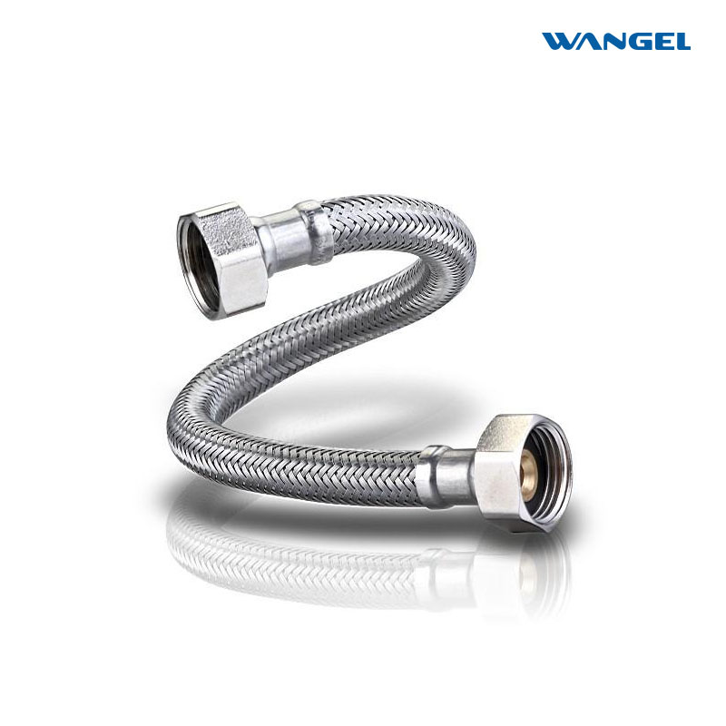 High Quality Flexible Metal Stainless Steel Fitting FF-female nuts series Braided Hose