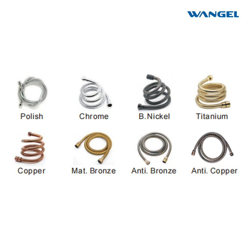High Quality Customized Color Flexible Stainless Steel DL-double lock series Shower Hose - 图片 3