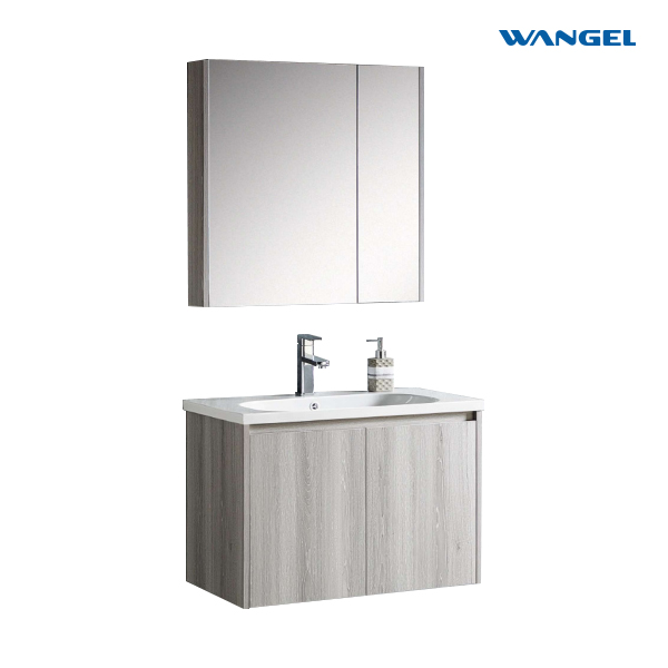 Wall-mounted bathroom sink cabinet, bathroom dressing table with mirror - 图片 3