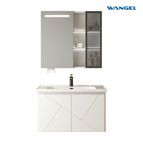 Modern Style Design Durable High Quality Multi-Layer Plywood Bathroom Cabinet