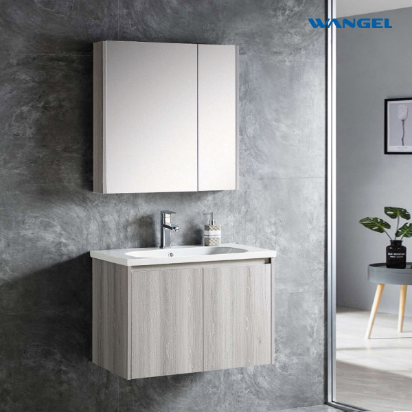 Wall-mounted bathroom sink cabinet, bathroom dressing table with mirror - 图片 4
