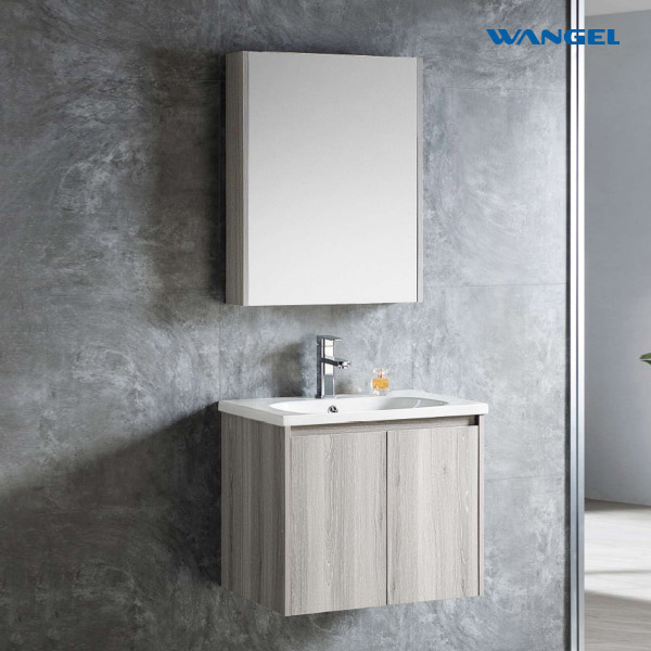 Wall-mounted bathroom sink cabinet, bathroom dressing table with mirror - 图片 2