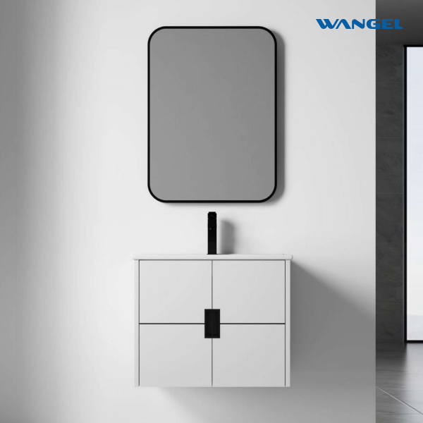 Modern ceramic countertop bathroom dressing table, elegant and high-end bathroom dressing table - 图片 2
