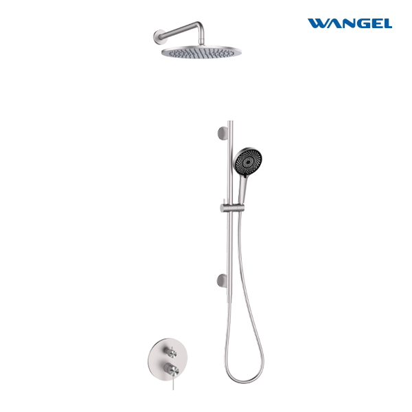 Tow-Function Handheld Shower and Adjustable Slide Bar