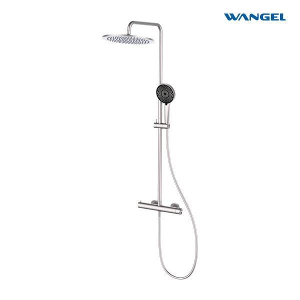 Hot and cold Stainless Steel 304 Two- Function Shower Set