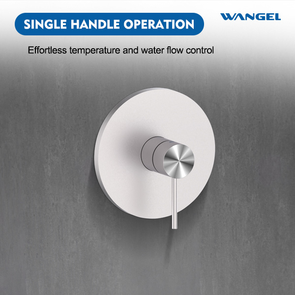 High Quality Round Concealed Single Function Shower Valve - 图片 4