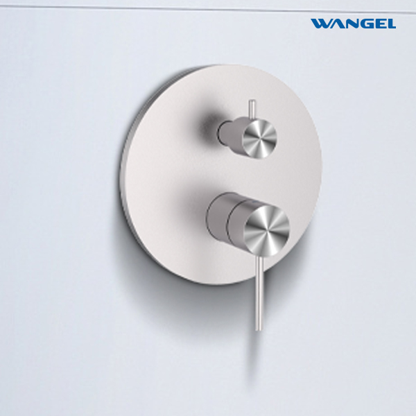Stainless Steel Concealed Two Function Shower Valve Wall Mounted - 图片 3