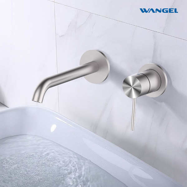 Concealed Split Basin Faucet with 360°Swivel Spout - 图片 2