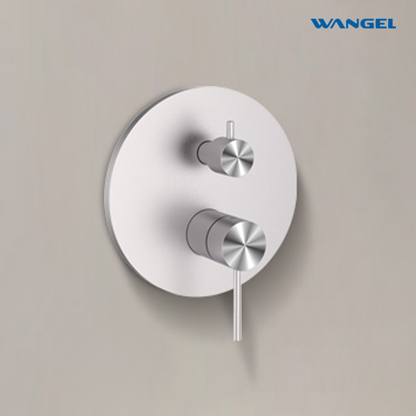 Stainless Steel Concealed Two Function Shower Valve Wall Mounted - 图片 2