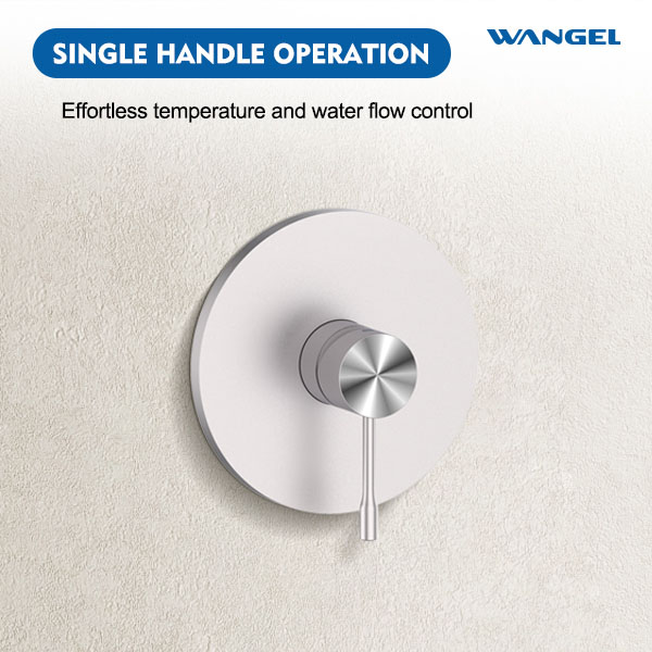 High Quality Wall - Mounted Shower Faucet Control Handle - 图片 4