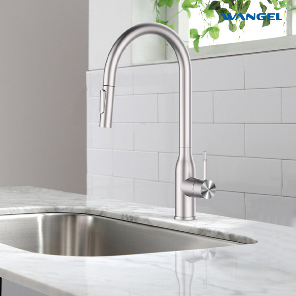 Kitchen Faucets with Pull Down Sprayer - 图片 3