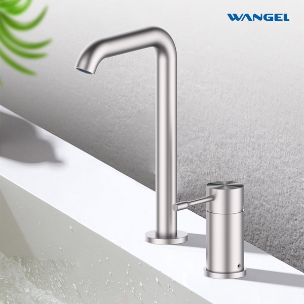 High - End Stainless Steel 304 Kitchen/Bathroom Faucet - 图片 2