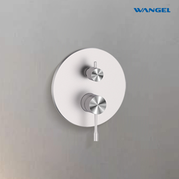 Modern Wall - Mounted Shower Valve with Dual Handles - 图片 2