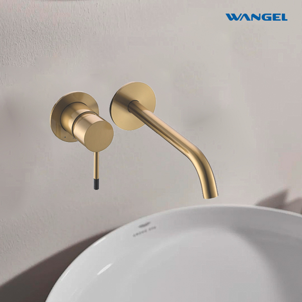 Brushed Gold Concealed Faucet - 图片 2